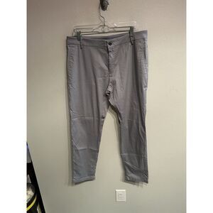 Birddogs Mens Size 34 34x30 Gray Chino Pants Performance Stretch Casual